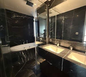 Kitchen in 3 BHK Apartment at Lodha Trump Tower, Worli – for Rent