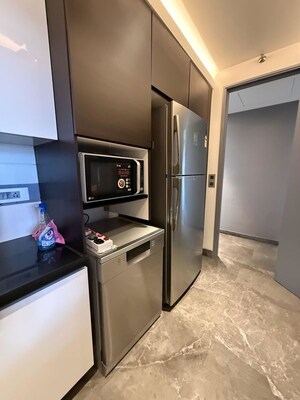 Kitchen in 3 BHK Apartment at Lodha The Park, Worli – for Rent