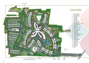 3.5 BHK Apartment – Map Location View at Prestige Park Grove, Whitefield - for Sale
