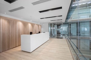 Building Lobby in  Office Space at Vijay Nagar – for Rent