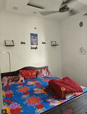 Bedroom in 2 BHK Builder Floor at Rohini Sector 15 – for Rent