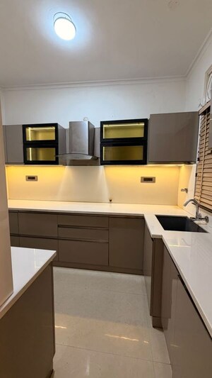 Kitchen in 2 BHK Apartment at Jaipurias Sunrise Greens Zirakpur, Vip Road – for Rent
