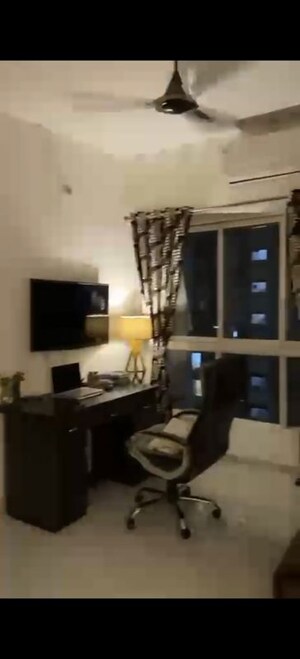 Living Room in 1 BHK Apartment at Lodha Amara New Tower, Kolshet Road – for Rent