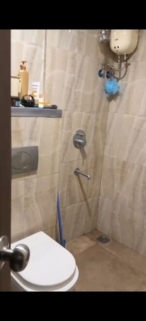 Bathroom in 1 BHK Apartment at Lodha Amara New Tower, Kolshet Road – for Rent