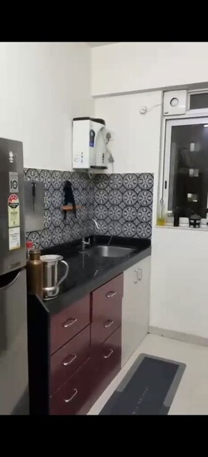 Kitchen in 1 BHK Apartment at Lodha Amara New Tower, Kolshet Road – for Rent