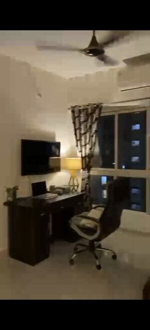 Living Room in 1 BHK Apartment at Lodha Amara New Tower, Kolshet Road – for Rent