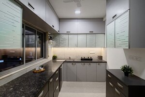 Kitchen in 4 BHK Apartment at Oberoi Realty Esquire, Goregaon East – for Sale
