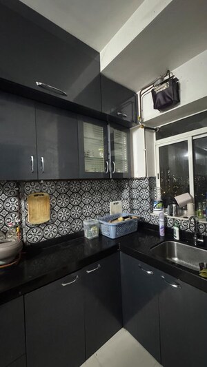Kitchen in 1.5 BHK Apartment at Lodha Amara, Kolshet Road – for Rent