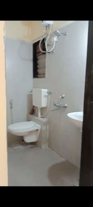 Bathroom in 1 BHK Apartment at HDIL Premier Exotica, Kurla West – for Rent