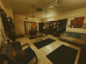 Living Room in 3 BHK Apartment at Raja Annamalai Puram – for Rent