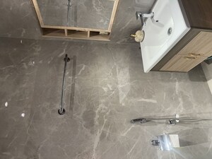 Bathroom in 3 BHK Apartment at Raja Annamalai Puram – for Rent