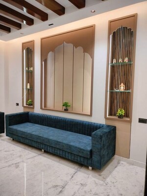 Bedroom in 4 BHK Builder Floor at Vasant Kunj – for Rent