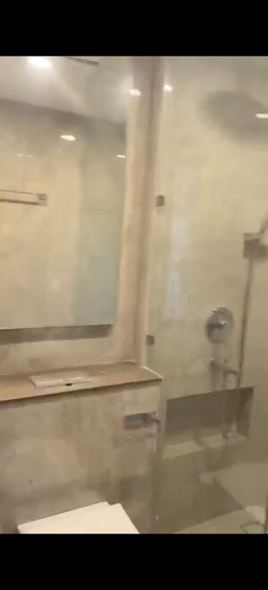 Bathroom in 4 BHK Apartment at Hiranandani Lake Enclave Glendale, Thane West – for Rent