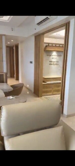 Living Room in 4 BHK Apartment at Hiranandani Lake Enclave Glendale, Thane West – for Rent