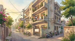  Apartment – Exterior View View at Sushant Lok I - for Sale