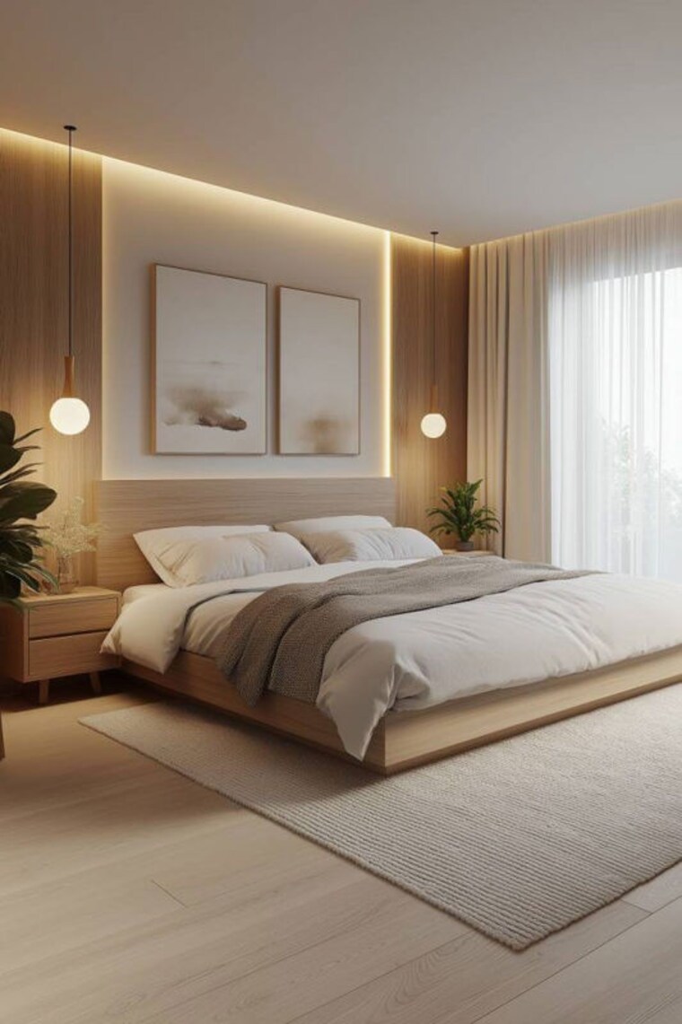 Bedroom, anand niketan 6 Bedroom 400 Sq.Yd. Builder Floor In Anand Niketan Delhi 10495797
