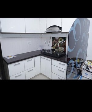 Kitchen in 3 BHK Builder Floor at Rohini Sector 7 – for Rent