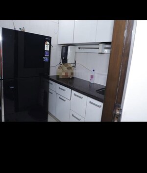Kitchen in 3 BHK Builder Floor at Rohini Sector 7 – for Rent