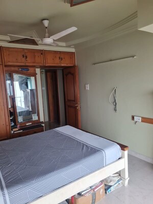 Bedroom in 3 BHK Apartment at Mount Sea View Apartment, Versova – for Rent