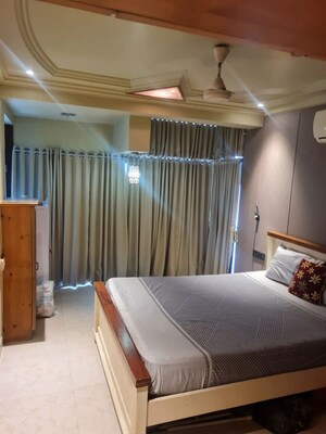 Bedroom in 3 BHK Apartment at Mount Sea View Apartment, Versova – for Rent