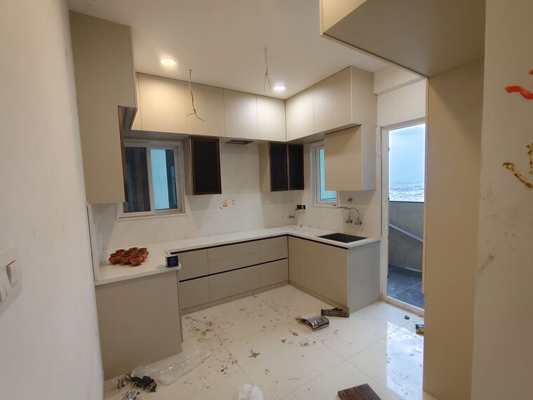 Kitchen, aparna-zenon 3 Bedroom 1690 Sq.Ft. Apartment In Puppalaguda Hyderabad 10495841