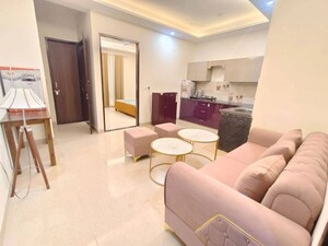 Living Room in 2 BHK Builder Floor at Saket – for Rent
