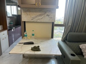 Hall in 2 BHK Apartment at Raymond Ten X Habitat, Pokhran Road No Two – for Rent