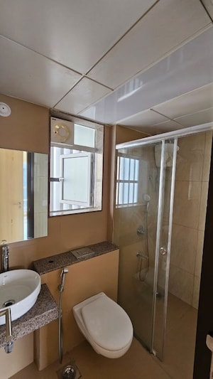 Bathroom in 2 BHK Apartment at K Raheja Ascencio, Chandivali – for Rent