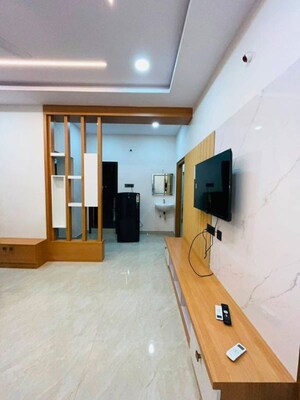 Tv Room in 2 BHK Apartment at Golden Tulip Kondapur, Kondapur – for Rent