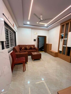Living Room in 2 BHK Apartment at Golden Tulip Kondapur, Kondapur – for Rent