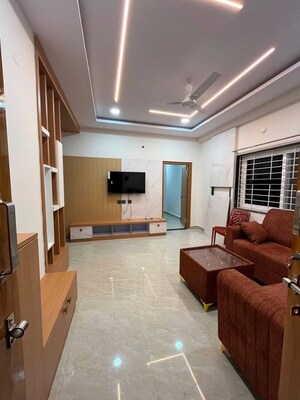 Living Room in 2 BHK Apartment at Golden Tulip Kondapur, Kondapur – for Rent