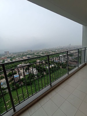 Balcony in 3 BHK Apartment at Godrej Woods, Sector 43 – for Rent
