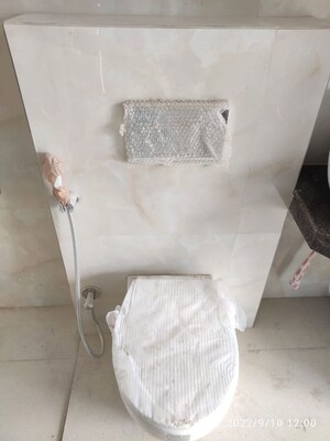 Bathroom in 2 BHK Apartment at Raymond Ten X Habitat, Pokhran Road No Two – for Rent