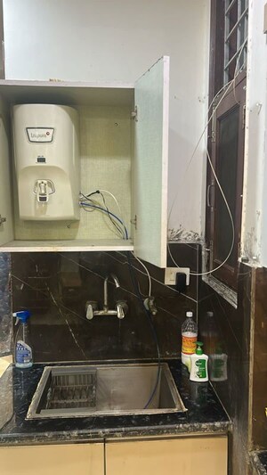 Kitchen in 2 BHK Builder Floor at Shakti Khand 2 – for Rent
