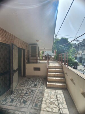 Balcony in 3 BHK Builder Floor at Malviya Nagar – for Sale