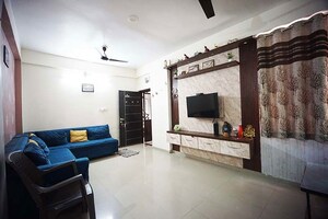 Living Room in 2 BHK Apartment at Nava Naroda – for Sale