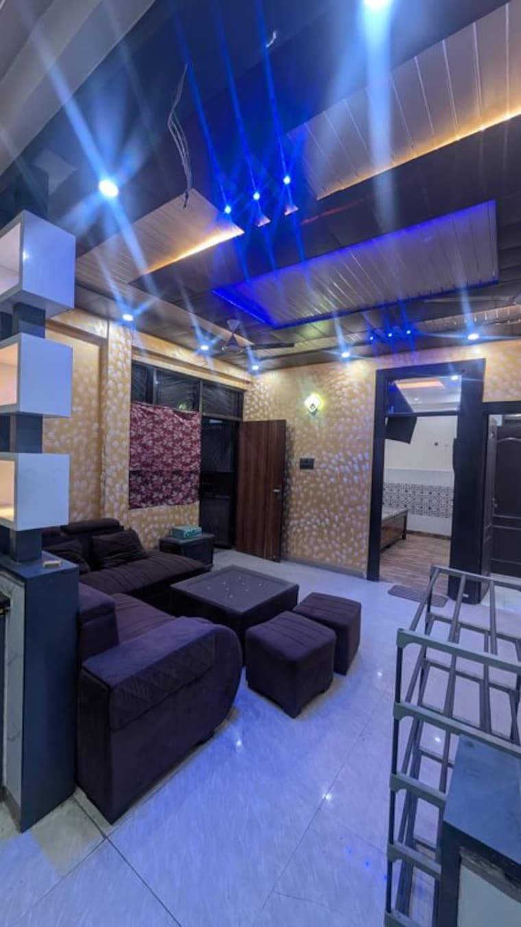 Living Room, a-and-m-shakti-plaza 3 Bedroom 1200 Sq.Ft. Builder Floor In Shakti Khand Iii Ghaziabad 10496102