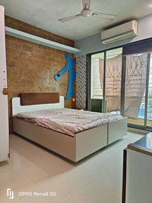 Bedroom in 3 BHK Apartment at Kabra Shabnam, Juhu – for Rent