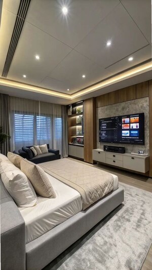 Living Room in 4 BHK Builder Floor at Vasant Vihar – for Rent