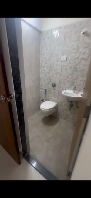Bathroom in 1 BHK Apartment at Raunak Residency Thane, Pokhran Road No One – for Rent