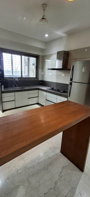 Kitchen in 3 BHK Apartment at Vesu – for Rent