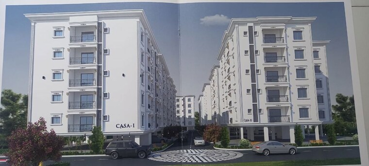 Exterior View, kharmanghat 3 Bedroom 2160 Sq.Ft. Apartment In Kharmanghat Hyderabad 10496217