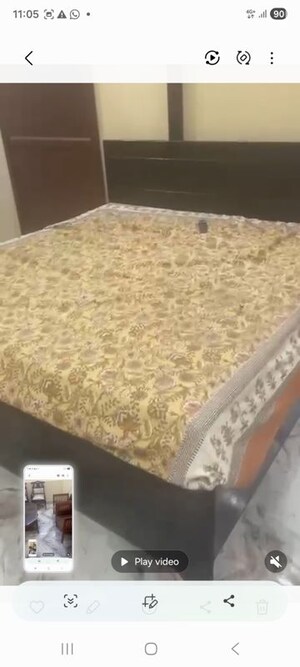 Bedroom in 1 BHK Builder Floor at Lajpat Nagar I – for Rent