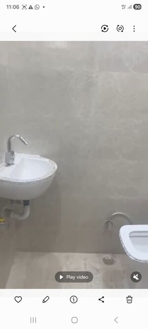 Bathroom in 1 BHK Builder Floor at Lajpat Nagar I – for Rent