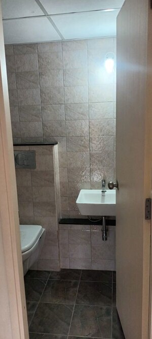 Bathroom in 1 BHK Apartment at Mahindra Happinest Tathawade Phase 1, Tathawade – for Rent