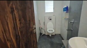 Bathroom in 3 BHK Apartment at Rosa Manhattan, Ghodbunder Road – for Rent