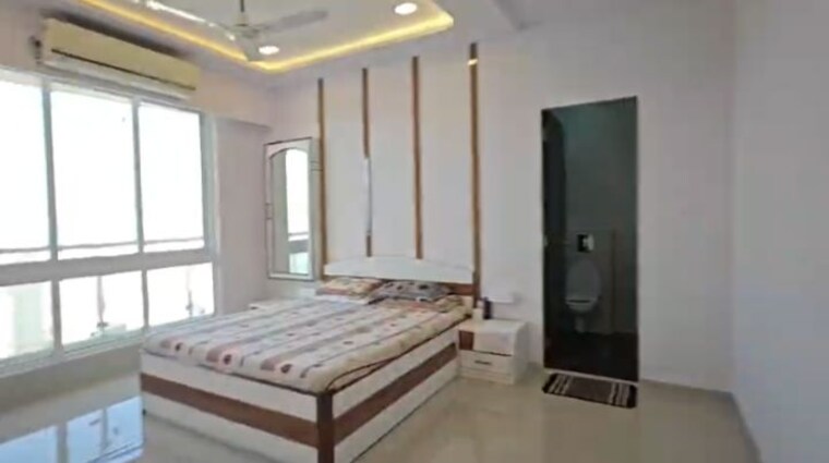 Bedroom, rosa-manhattan 3 Bedroom 1300 Sq.Ft. Apartment In Ghodbunder Road Thane 10496372