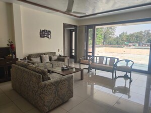 Living Room in 3 BHK Builder Floor at Sector 21 – for Rent