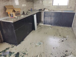 Kitchen in 2 BHK Builder Floor at Green Fields Colony – for Rent