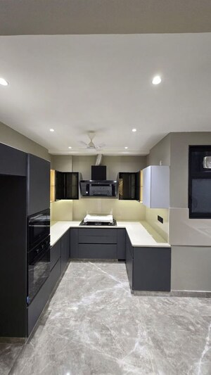 Kitchen in 4 BHK Builder Floor at Ansal Sushant Lok I, Sector 43 – for Rent